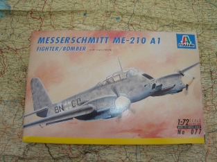 Italeri 077  Messerschmitt Me-210 A-1